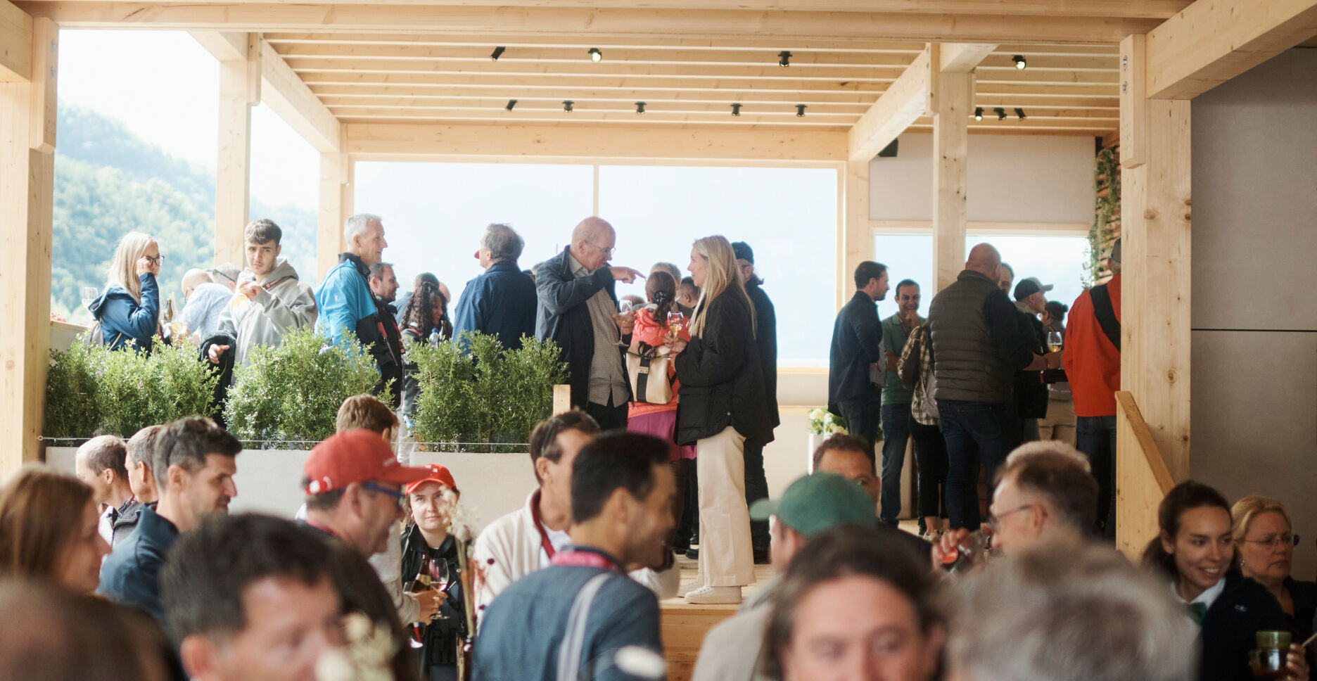 Unsere Besucher wurden kulinarisch verwöhnt. 