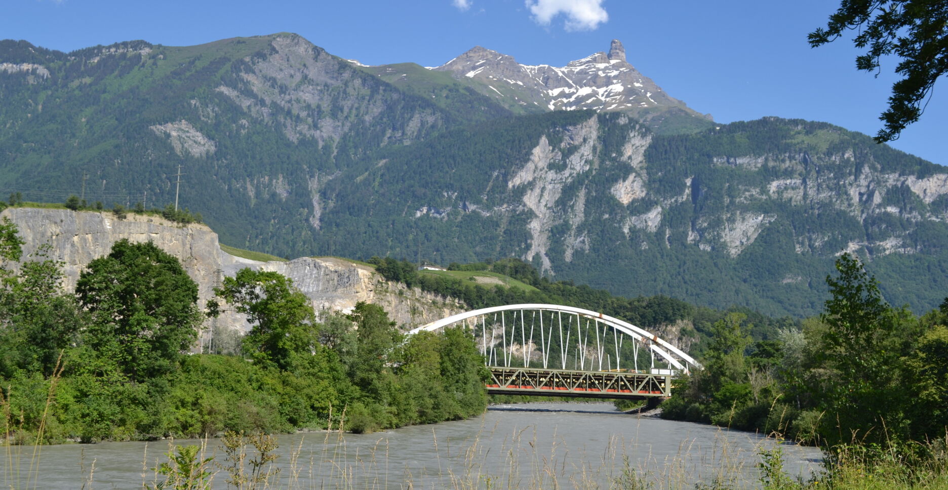 Pont sur le Rhône - Bex