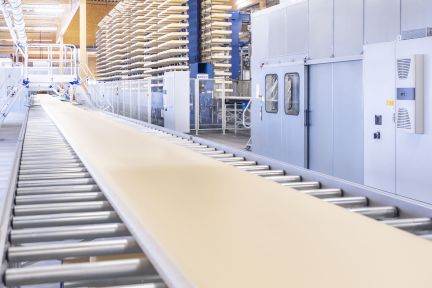 Laufband XPS bei Produktion XPS Produktion Boswil