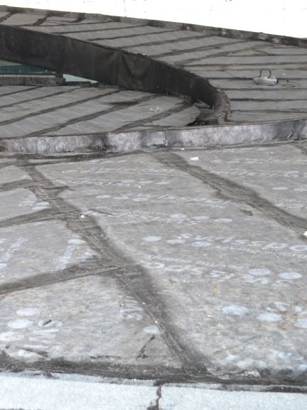 Verlegung der Abdichtungen auf dem Flachdach Audemars Piguet Le Chenit