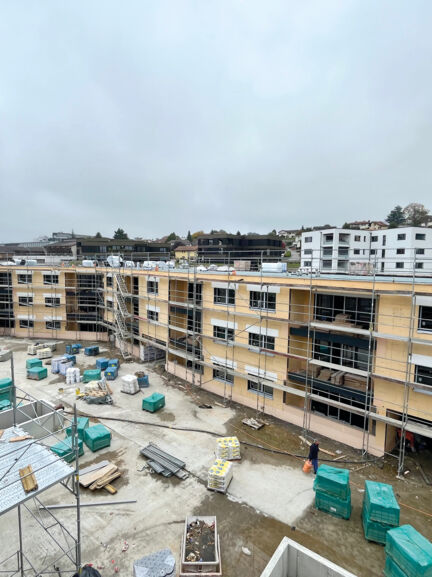 Référence swissporTERA White - Façade ITE Quartier de la Poya - 4 - Farvagny