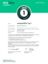 ROC Type 1 ecobau certificat ROC Type 1 ecobau certificat