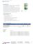 Fiche technique du produit Wecryl 121 A