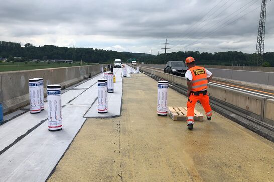 Autoroute N05 - Viaduc d'Yverdon