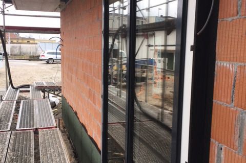 Tragwerk Backstein Siedlung Gummenhubel