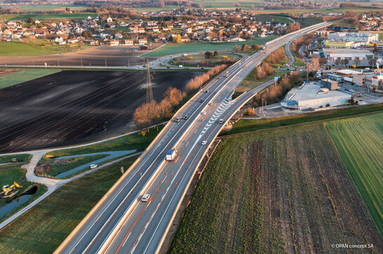 Autoroute N05 - Viaduc d'Yverdon