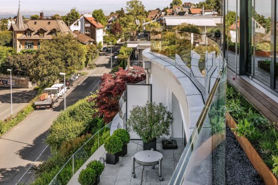 Construction d’une terrasse - Erlenbach Superstructure de terrasse Erlenbach