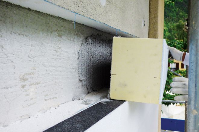 Inserimento della barra di fuoco con il metodo buttering-floating CP Domat Foto 0002