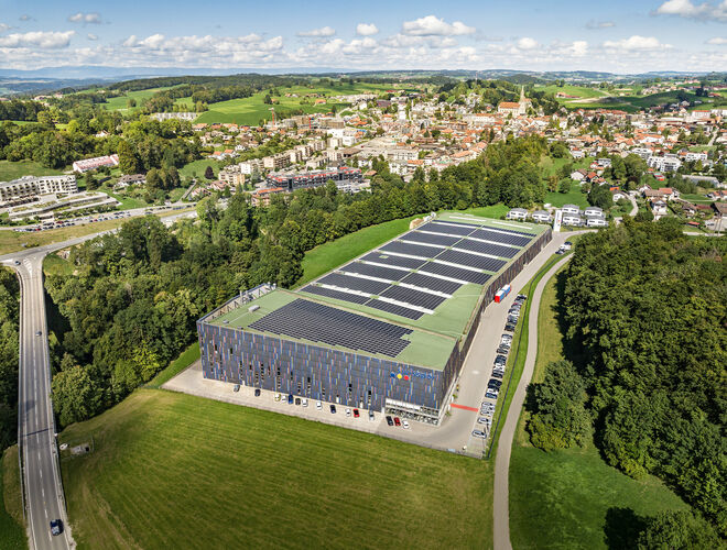 Châtel I Drohnenfoto Standortaufnahme Châtel I