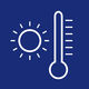 Sonne Temperatur Icon