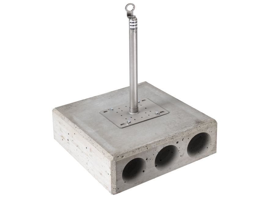 SAFSYS tetto piano punto di ancoraggio per controsoffitto in calcestruzzo ESL HD-B