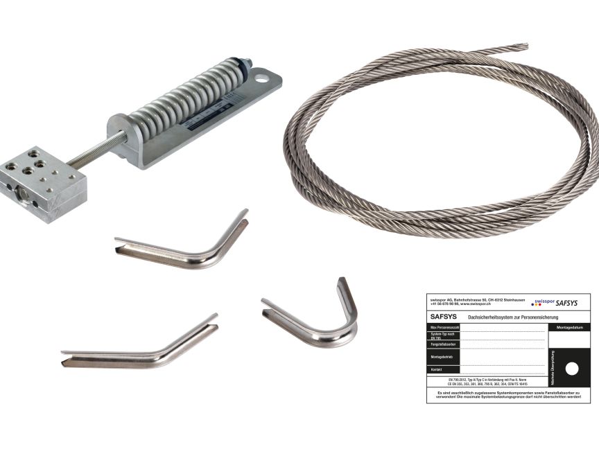 SAFSYS Sistema a fune intraversabile combinazione SAFSYS Sistema a fune intraversabile combinazione