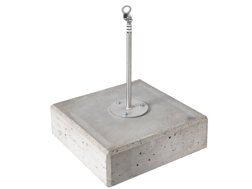 SAFSYS Flachdach Anschlagpunkt Beton ESA III-B-S