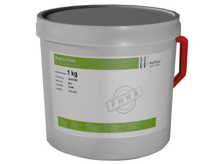 Flüssigkunststoff 2K WestWood paillettes