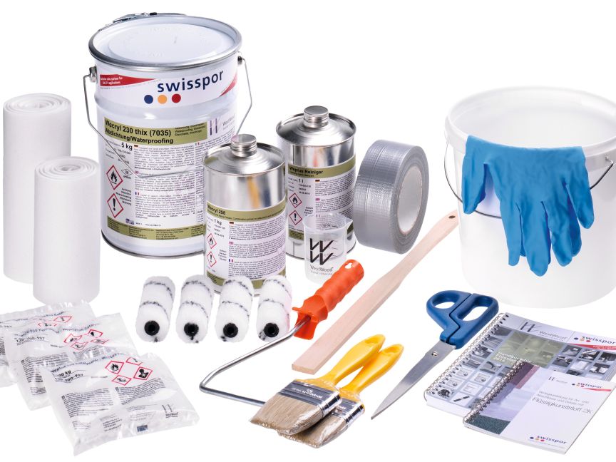 Flüssigkunststoff 2K Starterset FLK 2K