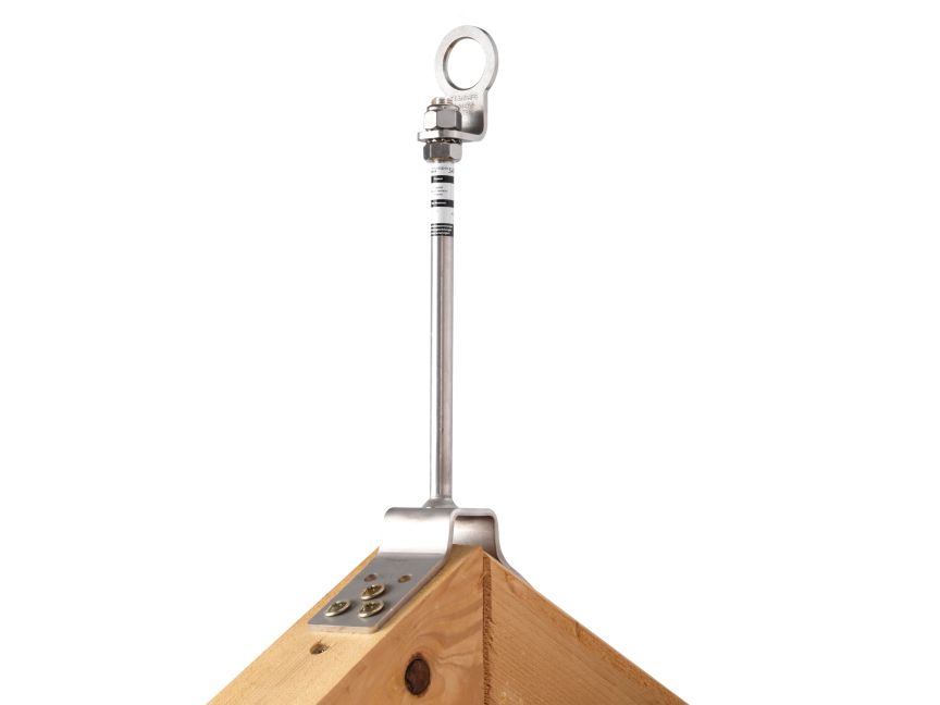 SAFSYS tetto a falde punto di ancoraggio First ZS angolare