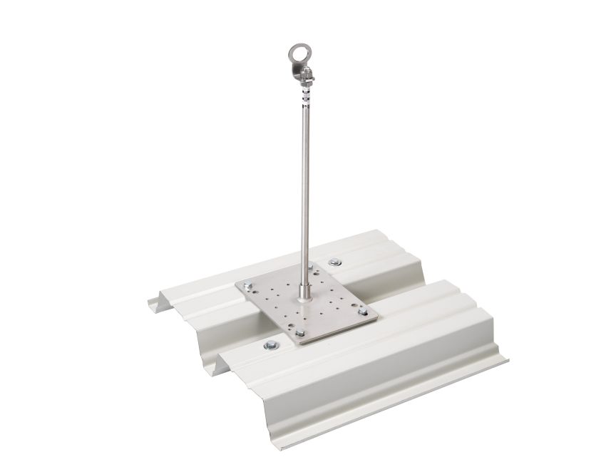 SAFSYS tetto piano punto di ancoraggio profili trapezoidali ZSL T SAFSYS tetto piano punto di ancoraggio profili trapezoidali ZSL T