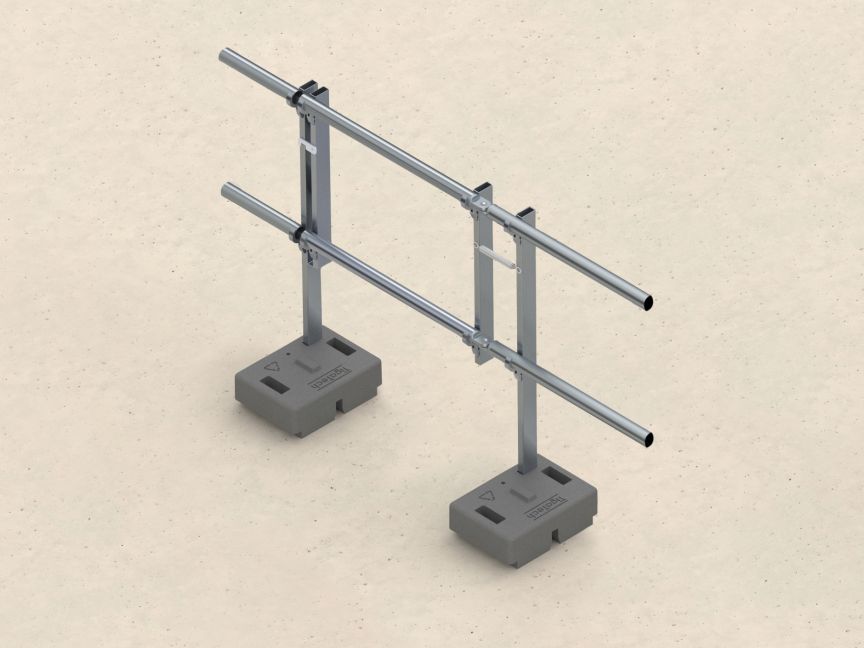 SAFSYS sistema parapetto accessori Cancelletto con molla inclusa