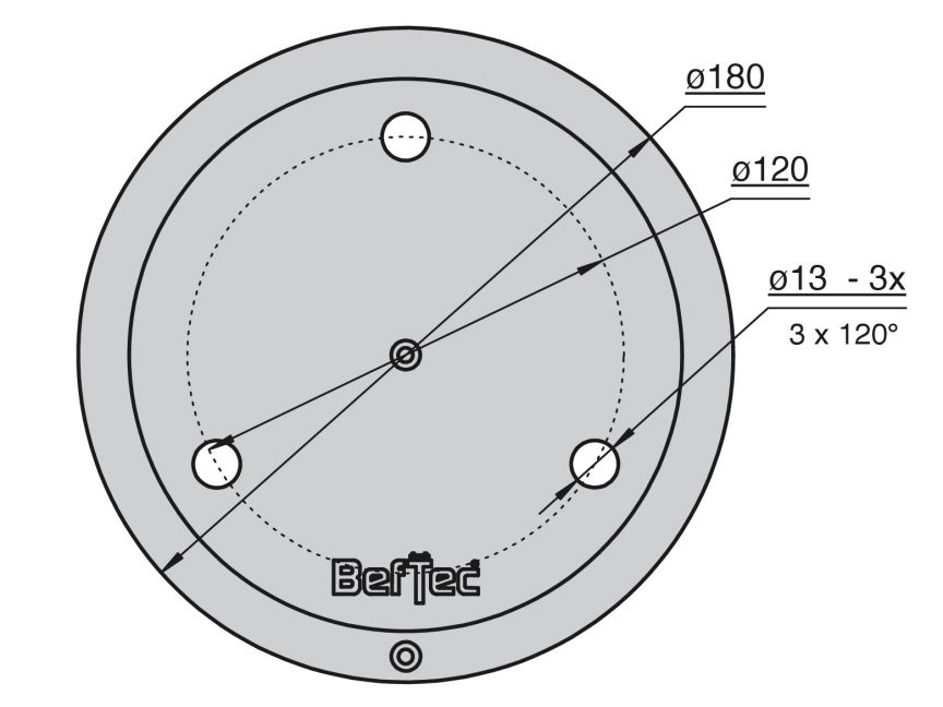  BefTec Etanchéité Pièce d'étanchéité DS 180