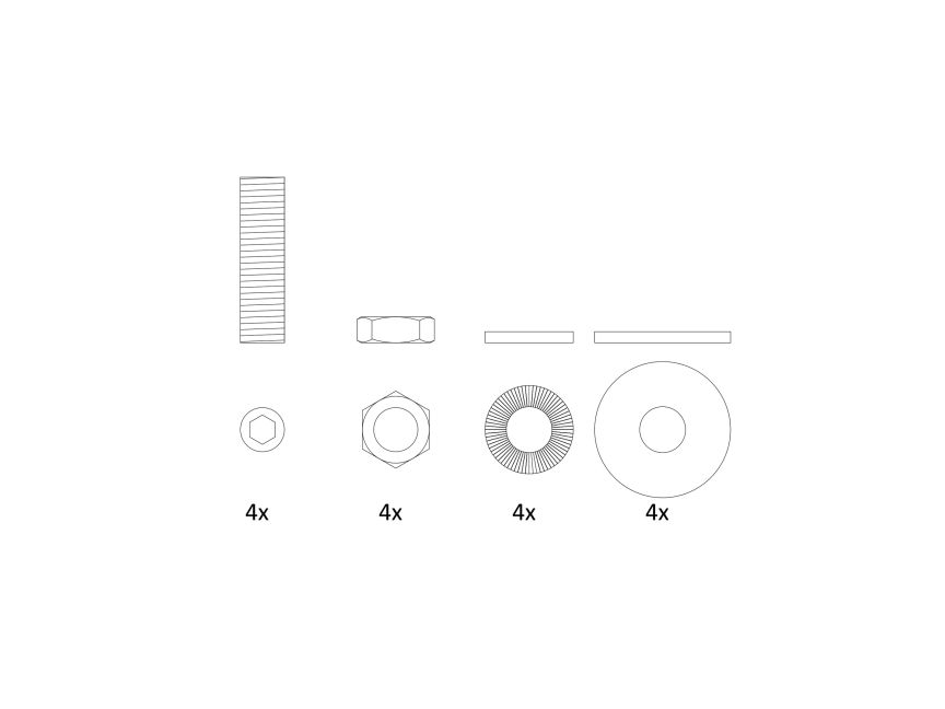 BefTec Set de montage S1