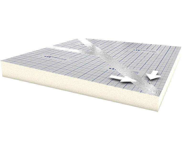 PIR Alu elemento di compluvio standard