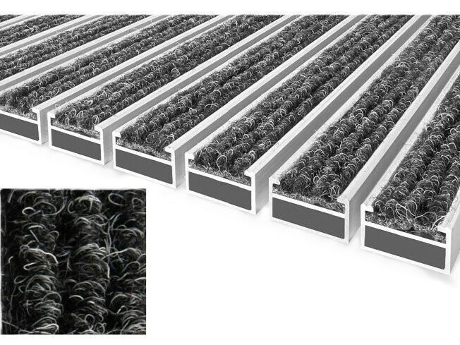 Sauberlaufmatte R Matte mit Textileinlage Sauberlaufmatte R Matte mit Textileinlage