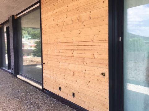 Cassaforma di legno montata Complesso residenziale Gummenhubel