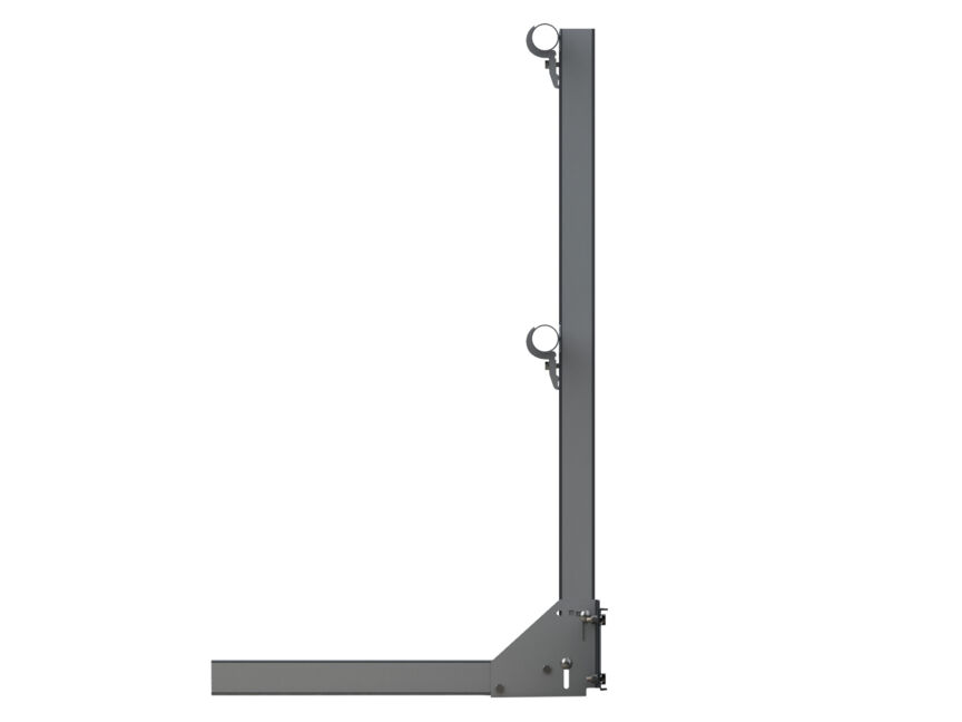 SAFSYS sistema parapetto accessori Montanti parapetto corti
