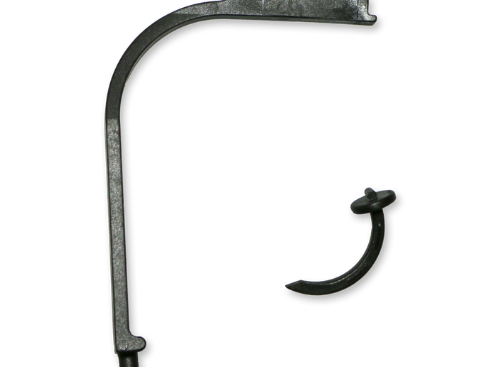 Rohr, Befestigung, Zubehör Haltenade_Plopfix