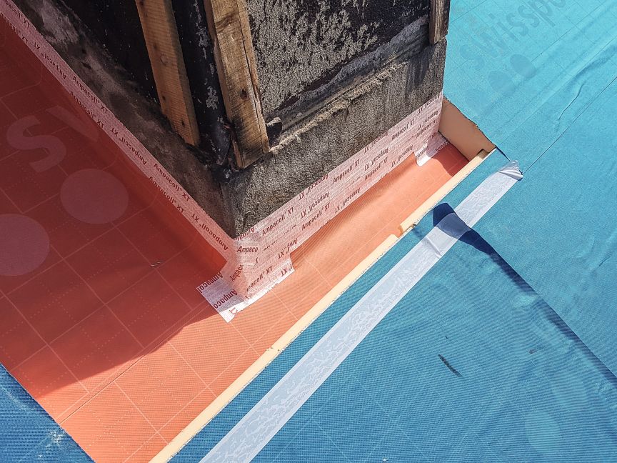 Collegamento del sottotetto al camino Casa unifamiliare Thalmann