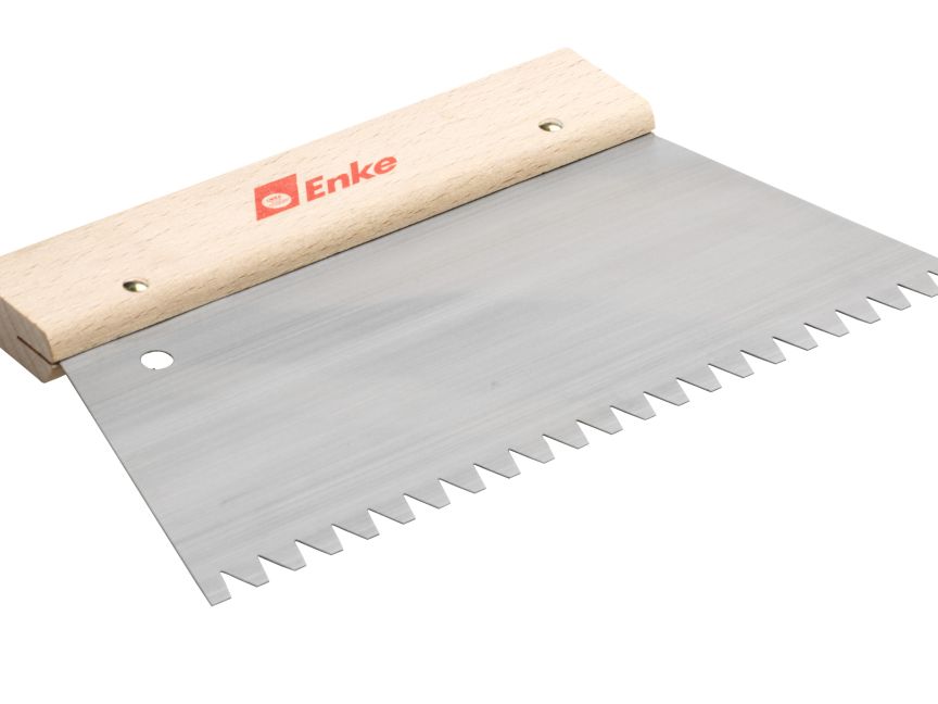 Accessoires ferblanterie Spatule dentelée 25cm Accessoires ferblanterie Spatule dentelée 25cm