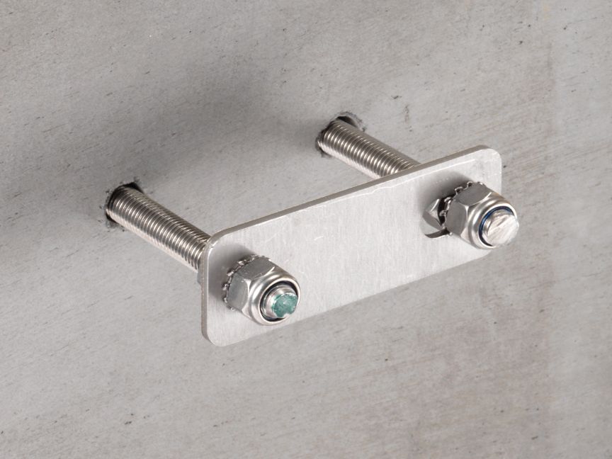 SAFSYS tetto piano punto di ancoraggio per parete in calcestruzzo WS ES