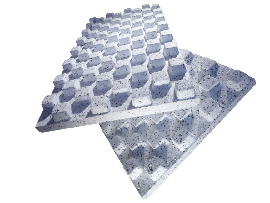 EPS panneau de drainage moulé tilu