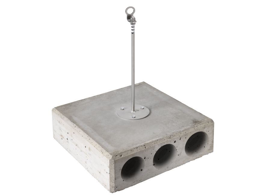 SAFSYS tetto piano punto di ancoraggio per controsuffitto in calcestruzzo ZS III-HD-B SAFSYS tetto piano punto di ancoraggio per controsuffitto in calcestruzzo ZS III-HD-B