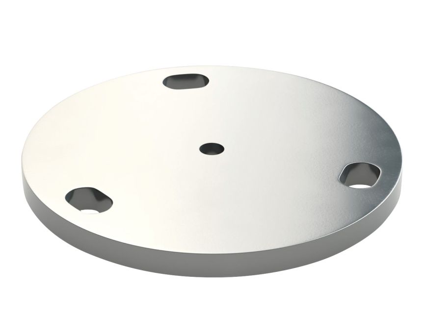 BefTec Raccordo tondo in alluminio