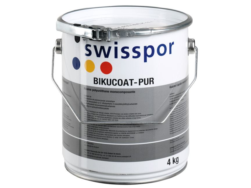 Guaine liquide 1K BIKUCOAT-PUR grigio argento