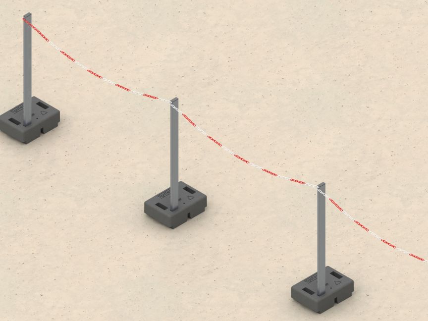 SAFSYS sistema parapetto delimitazione SAFSYS sistema parapetto delimitazione