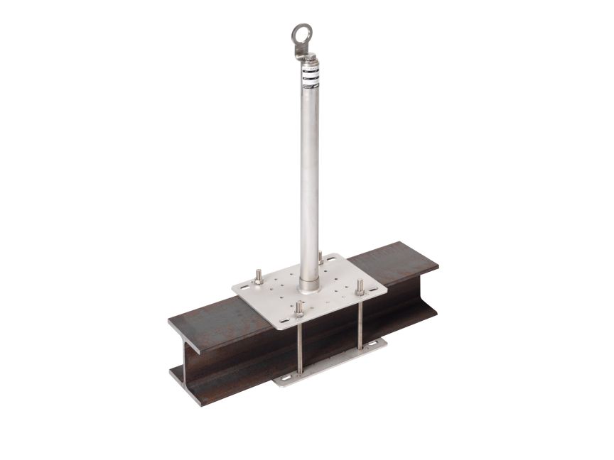 SAFSYS tetto piano punto di ancoraggio su struttura metallica ESL S-KP SAFSYS tetto piano punto di ancoraggio su struttura metallica ESL S-KP