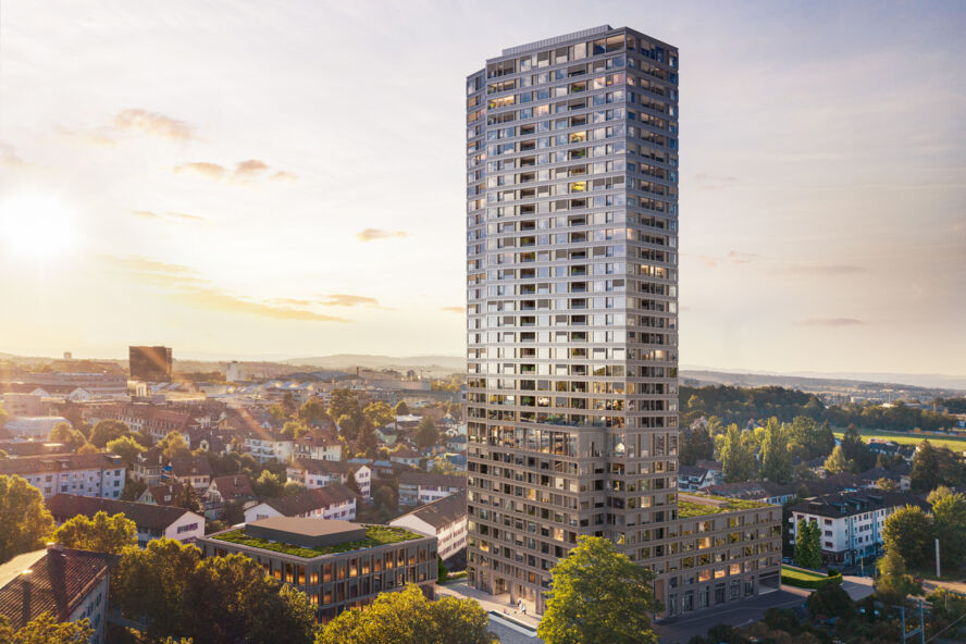 Das höchste Gebäude von Bern