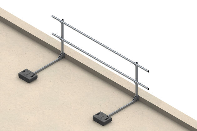 SAFSYS Sistema parapetto RAIL Set accesso tetto SAFSYS Sistema parapetto RAIL Set accesso tetto