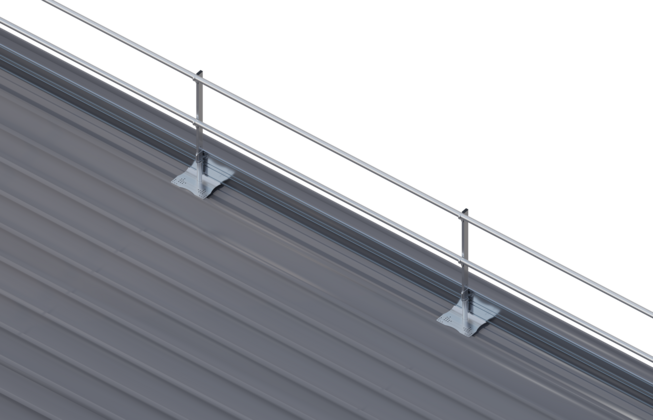 SAFSYS Geländersystem RAIL Pfosten Trapez