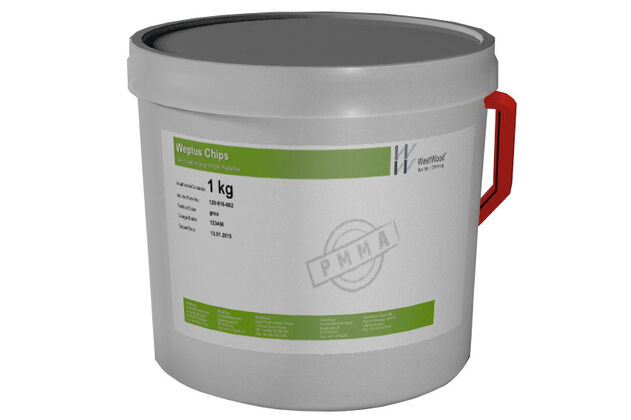 Flüssigkunststoff 2K WestWood paillettes