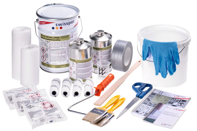 Flüssigkunststoff 2K Set di partenza FLK 2K