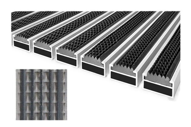 Sauberlaufmatte G Matte mit Gummireinigungseinlage Sauberlaufmatte G Matte mit Gummireinigungseinlage