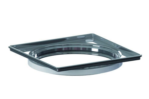 BOARD Aufsatzrahmen Design-Rost Punktablauf