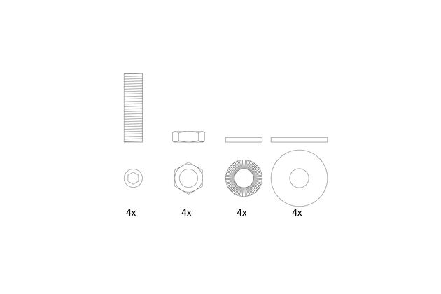 BefTec Set di montaggio S1