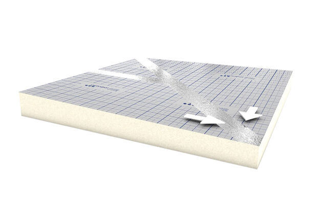 PIR Alu elemento di compluvio standard