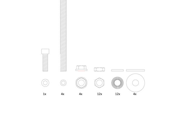 BefTec Set di montaggio S2