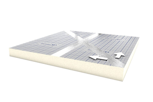 PIR Alu elemento di displuvio standard