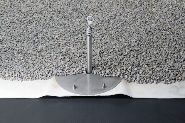 SAFSYS tetto piano punto d’ancoraggio zavorrato per tetto piano AL-ZS Easy  SAFSYS tetto piano punto d’ancoraggio zavorrato per tetto piano AL-ZS Easy